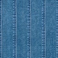 Jeans patchwork fashion background. Denim blue grunge textured seamless pattern Royalty Free Stock Photo