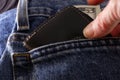 Jeans Pick Pocket with Cash