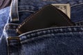 Jeans Pocket with Cash
