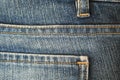 Jeans. The seam. The background. 5 Royalty Free Stock Photo