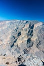 Jebel Shams, Balcony Walk trial, Oman, Ad Dakhiliyah Governorate, Al Hajar Mountains Royalty Free Stock Photo