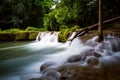 Jed-Sao-Noi Waterfall in Saraburi Royalty Free Stock Photo