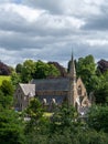 View of the historic Church of Scotland Jedburgh Old and Trinity Parish Church