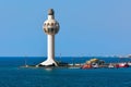 Jeddah Port Control Tower Royalty Free Stock Photo