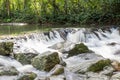 Jedkod waterfall at Khao Yai National park,Thailand Royalty Free Stock Photo