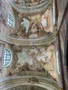 JEDRZEJOW, POLAND - September 1, 2023: Interior of the church in the Cistercian Archabbey in Jedrzejow