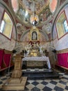 Interior of the church in the Cistercian Archabbey in JedrzejÃÂ³w, Poland. Reliquary of