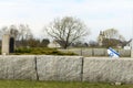 JEDWABNE - APRIL 6: Monument of the Jewish massacre in Jedwabne, Poland on April 6, 2014 Royalty Free Stock Photo