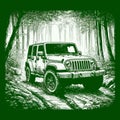 Jeep Adventure in the Emerald Forest