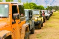 Jeep Convoy at 4x4 Driver Training Camp