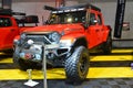 Jeep gladiator at TransSport Show in Pasay, Philippines