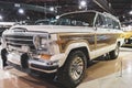 1987 Jeep Grand Wagoner an American classic car with wood panels Royalty Free Stock Photo