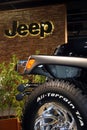 Jeep at a Motor Show Royalty Free Stock Photo