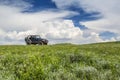 Jeep on a Mountain in Utah