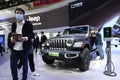 jeep New car launch in beijing auto show Royalty Free Stock Photo