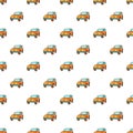 Jeep pattern, cartoon style