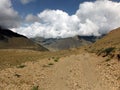 Jeep Road in Desert-Like Himalayan Scenery