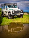 Jeep tour in the Azores Royalty Free Stock Photo