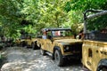 jeep tour through the mountains