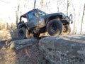 Jeep trail ride Virginia Potts mountain