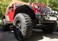 Jeep Wrangler by Chrysler ready-made tuned for extremal enduro or trial off-roading