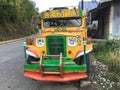 A jeepney in Banaue, Philippines