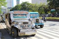 Jeepney - Filpino public tansportation Royalty Free Stock Photo