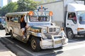 Jeepney - Filpino public tansportation Royalty Free Stock Photo