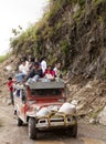 Jeepney surfing