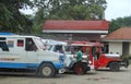 Jeepneys at Loboc village, Philippines