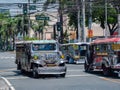 Jeepneys in Manila, the Philippines