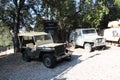 Jeeps: Jurassic World. On display at Universal Studios Hollywood