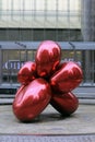 Jeff Koons red ballon art