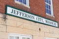 Jefferson City, Missouri Sign