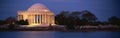 Jefferson Memorial at dusk Royalty Free Stock Photo