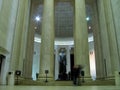 Inside Thomas Jefferson Memorial Royalty Free Stock Photo