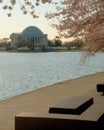 Jefferson Memorial in Spring Royalty Free Stock Photo