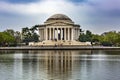 Jefferson Memorial Tidal Basin Reflections Washington DC Royalty Free Stock Photo