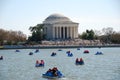 The Jefferson Memorial in Washington DC Royalty Free Stock Photo