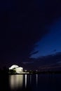 Jefferson Memorial in Washington DC at Dusk Royalty Free Stock Photo