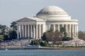 Jefferson Memorial in Washington DC in spring Royalty Free Stock Photo