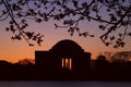 Jefferson Memorial in Washington DC at Sunrise Royalty Free Stock Photo