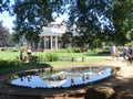 Jefferson`s Monticello Pond Reflection. Royalty Free Stock Photo