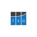JEG letter logo design on WHITE background. JEG creative initials letter logo concept. JEG letter design.JEG letter logo design on