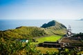 Jeju Island, KOREA - NOVEMBER 12: The tourist visited Sanbanggulsa temple that located on Sanbangsan Mountain. On the way to