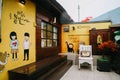 The famous cafe Bomnal in Jeju island