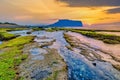 Jeju Island South Korea, Sunrise nature landscape at Seongsan Ilchulbong