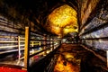 Lava column in Manjanggul cave in Jeju island, Korea. Manjanggul is one of the finest lava tunnels in the world.