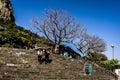 Sanbangsan Mountain temple at Jeju Island