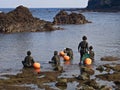 Haenyeo traditional female fishing divers